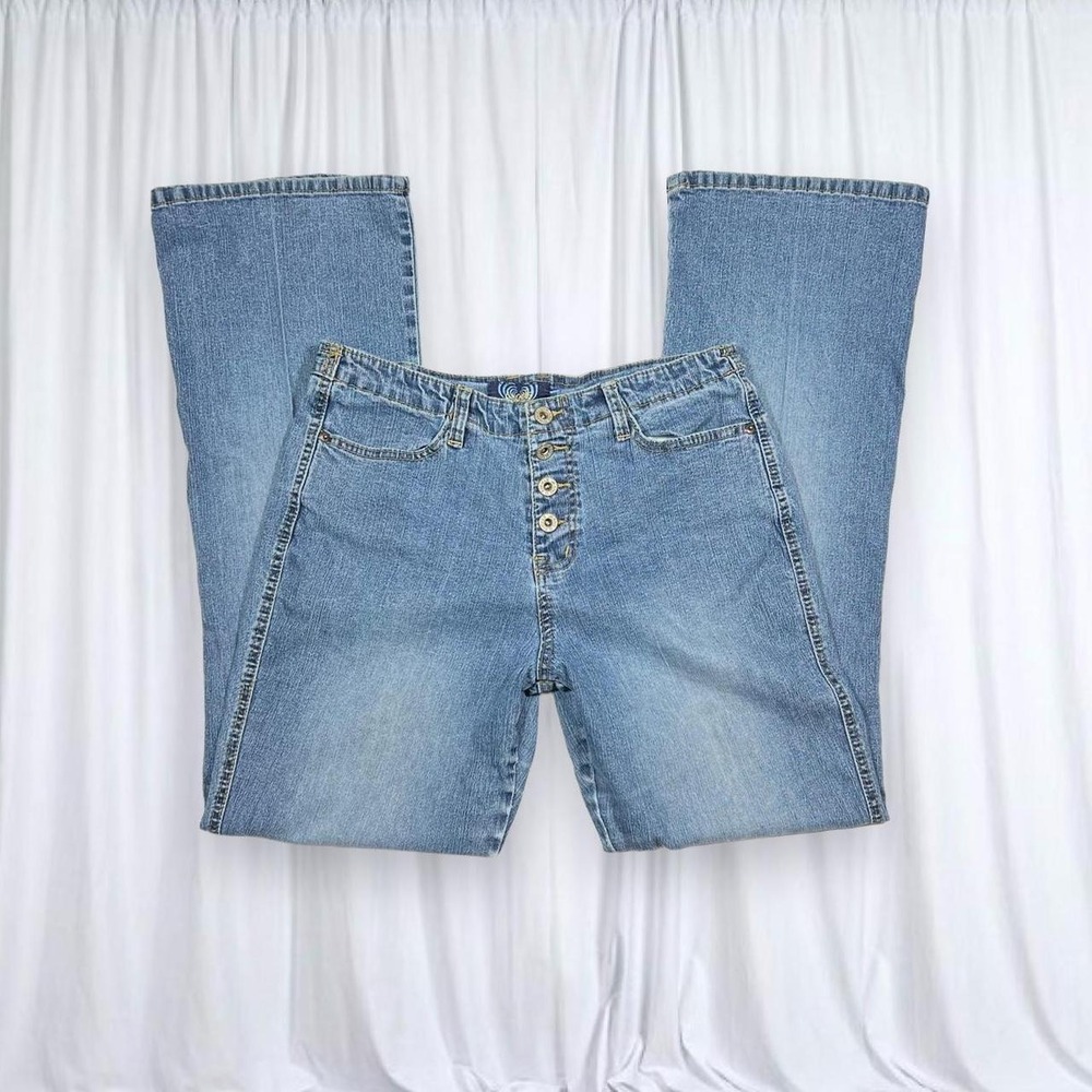 Angels Bootcut Flare Jeans Y2K 2000s Buttonfly